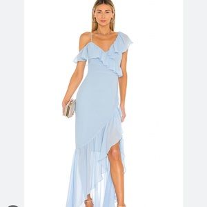 Revolve blue maxi dress - lover + friends